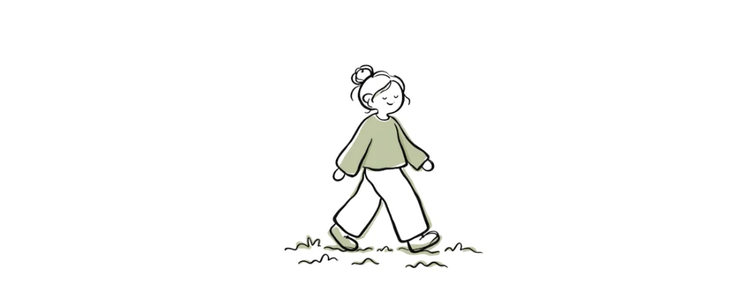 Chinese learning illustration: One action follows another quickly