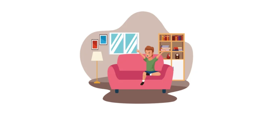 Chinese learning illustration: 02 “He is at home.” → Here, “is” Becomes 在 (zài)