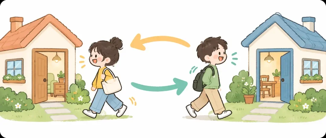 Chinese learning illustration: 1. 来 lái = “to come”