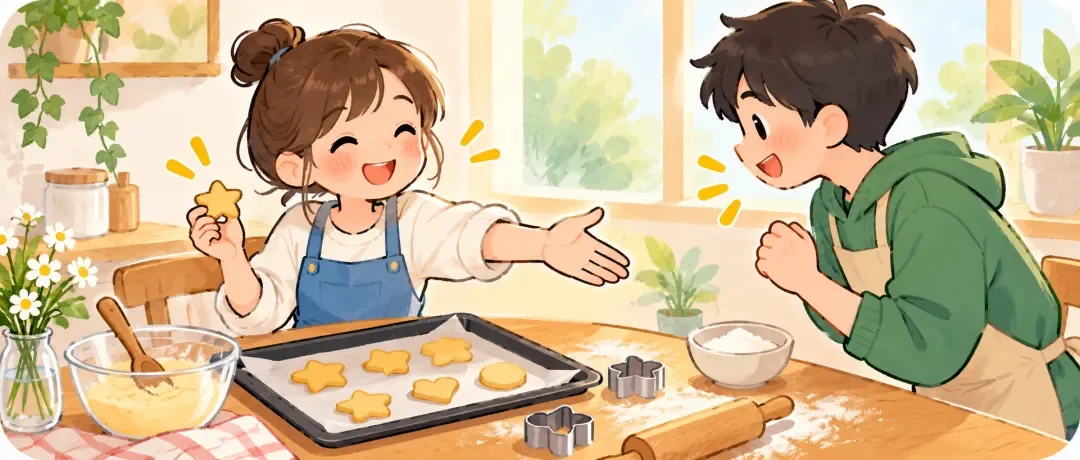 Chinese learning illustration: 5. 来吧 lái ba = encouragement or invitation