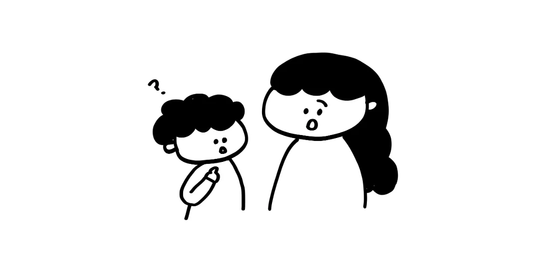 Chinese learning illustration: 1. 没事 = I’m fine / I’m okay