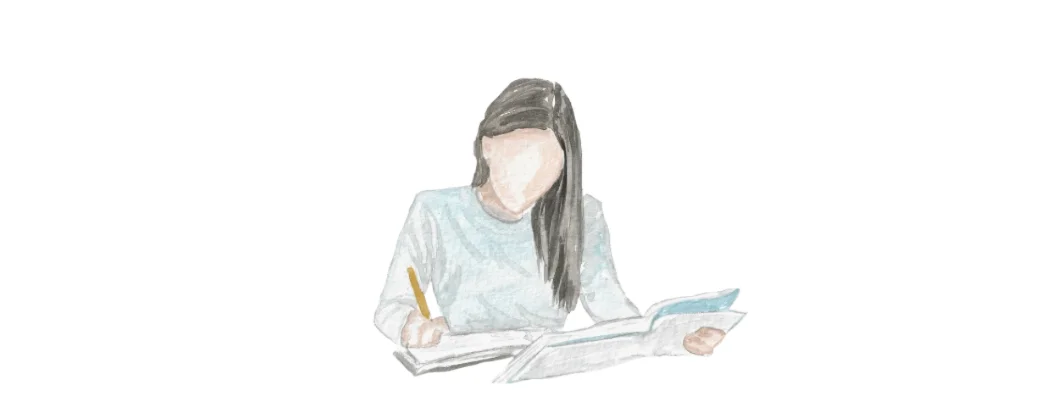 Chinese learning illustration: Examples