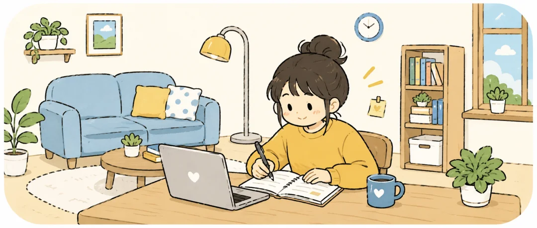 Chinese learning illustration: 5️⃣ 干啥？ — “Do What?” / “What Are You Doing?”
