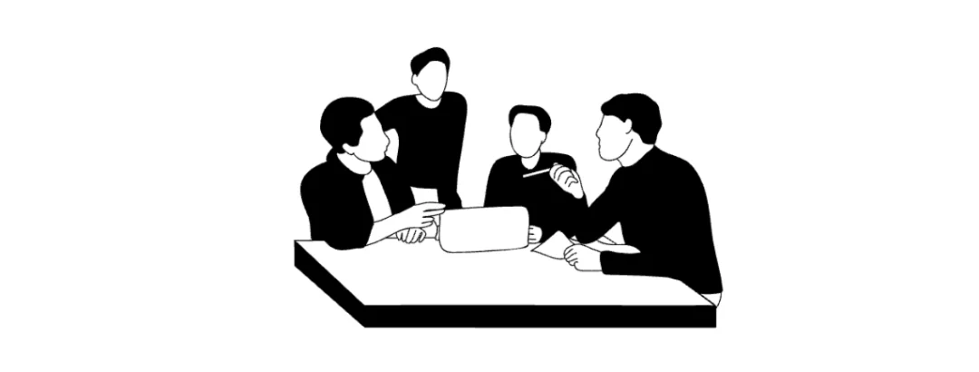 Chinese learning illustration: The listener is not included