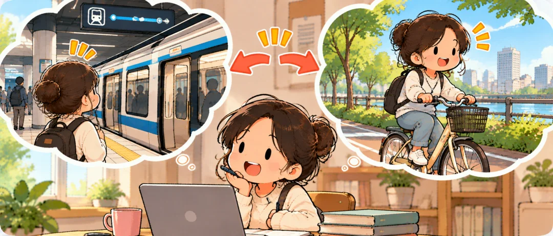 Chinese learning illustration: 📅 3. It Doesn’t Always Mean You Must Choose